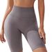 Women's Clothing Abdominal Fitness Shorts Peach Hip Sports Yoga Pants High Waist Seamless Tight Shorts_ecoleips.com