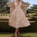 Women's Clothing Temperament Elegant Fashion Backless Printed Suspender Sexy Dress_ecoleips.com