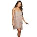 Women's Clothing Fashion Sequined Sleeveless Slimming Suspender Party Cake Dress American Sweet Spicy Style New_ecoleips.com