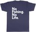 Women's T-Shirts Fishing No Life Mens Unisex T-Shirt Tee_ecoleips.com