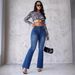 2025 European and American foreign trade women's clothing independent station new fashion casual high waist belly slim jeans women_ecoleips.com