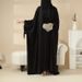 Farasha Abaya Five-Piece Long Dress Set For Arab Women Going Out MOA095_ecoleips.com