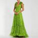 Spring/Summer Pleated Chiffon Printed Dress Style Full Swing INS Vacation Party Women's Clothing/Dress_ecoleips.com
