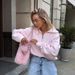 Embroidered Lettering Half-Zip Pullover (Unisex Oversized Fit, 95% Organic Cotton, Streetwear Essential, Minimalist Aesthetic)_ecoleips.com