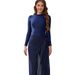 Women's Clothing Long Sleeved Muslim Swimsuit Printed Conservative Beach Swimsuit_ecoleips.com