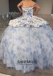 SWEMILE Floral Quinceanera Dresses For 15 Scoop Neck Bow Crystals Vestidos De 15 Elegant Prom Dress Quinceañera 2026 Customized_ecoleips.com