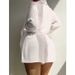 Women's Clothing Shirt Style Suits Beach Jackets Holiday Sun Protection Clothing Loose Sun Protection Clothing Swimsuits Bikini Cover Ups_ecoleips.com