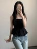 White Strapl Vest Women Summer Outdoor Chic Design Slimming Ort Pure Desire Trendy Top Commute Sle Color_ecoleips.com