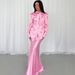 2025 Autumn/Winter European American Casual Design Loose-Fit Tie-Waist Fashionable Elegant Printed Blazer And Long Skirt_ecoleips.com