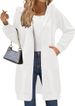 Women's Long Zip-Up Hooded Sweatshirt Oversized Fleece Pullover Casual Jacket For Fall & Winter_ecoleips.com