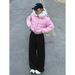 Women's Clothing Wide Leg Casual Pants Loose And Slim Drapey And Versatile Wide Leg Long Pants Spot Delivery_ecoleips.com