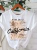 Euroean And American Cross-border Foreign Trade Women's Clothing, Letter Rint Beach Round-neck Short-sleeve T-shirt_ecoleips.com