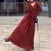 3D Floral V-Neck Ribbon Long Sleeve Knit Top High Waist Slimming Midi Skirt Women 2025 Autumn Winter Fashion Set_ecoleips.com