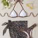 Women's Clothing Sling Print Split Swimsuit Women's High End Beach Sexy Bikini Hot Spring Swimsuit_ecoleips.com