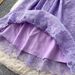 Women's Elegant French Style Lace Dress With Rhinestone Studs Long Sleeves Ruffled Waist Cinching Slimming Sophisticated For Autumn_ecoleips.com