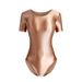 Women's Clothing Tights Yoga Clothing One Piece Tights Silky Glossy Dance Clothing Half Body Clothing_ecoleips.com