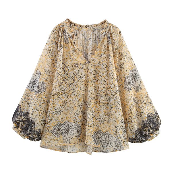 Metallic Print Shirt & Skirt Set – Trendy Matching Outfit For Women (XS/S/M/L, Long Sleeve & Midi Length)_ecoleips.com
