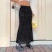 Women's Floral Print Mermaid Hem High Waist Bodycon Midi Skirt – Casual Fall Dressy Skirt 2026_ecoleips.com