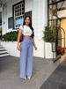 Commuting High Waist Drape Straight Pants Formal Pants Casual Suit Long Pants Women_ecoleips.com