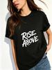 Graffiti-style T-shirt For Women's Empowerment, Fashionable And Versatile Short-sleeved Shirt, Simple Letter Design For Women's Clothing._ecoleips.com