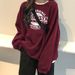 European American Women's Sweatshirt, Early 6535 Cotton, New Spring And Autumn Thin Loose Long-sleeve_ecoleips.com