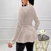 2025 Autumn Cross-Border European American Women's Clothing Thick Slim Fit Fashion Jacquard Blazer For And_ecoleips.com