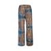 Suitable For All Seasons 2025 New Russian Sexy Women's High-Waisted Chiffon Casual Pants_ecoleips.com