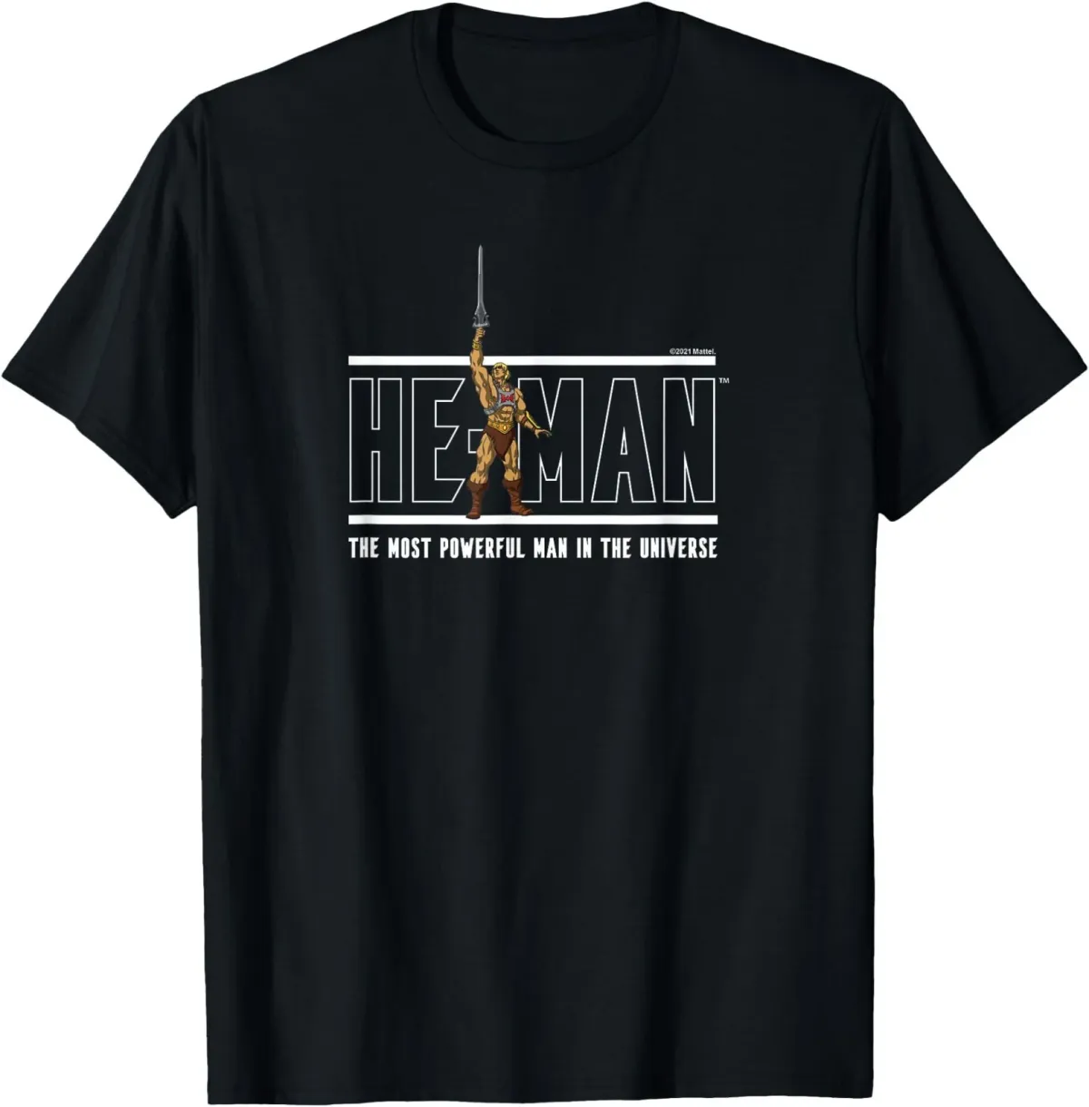 Women's T-Shirts Masters Of - Most Powerful Man In The Universe T-Shirt_ecoleips.com