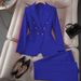 Women's Clothing Spring Red Suit Jacket Women's New Professional Temperament Commuter Small Fashion Suit Set_ecoleips.com