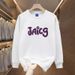 FW25 Matching Couple Cotton Crew Neck Sweatshirt - His & Hers_ecoleips.com