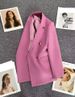 Women's Clothing Women's Double Breasted Blazer Loose Fit British Style Korean Spring Autumn Outerwear Long Sleeve For Formal & Casual_ecoleips.com