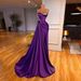 Elegant Backless Evening Gown with Train A-Line Long Dress for Cocktail Parties Banquets And Special Occasions_ecoleips.com