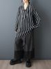 2026 Spring Summer New Oversized Vintage Stripe Dresses For Women Long Sleeve Loose Casual Mini Dress Fashion Elegant Clothing_ecoleips.com