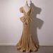 Women's Clothing Heavy Evening Gown For Women New Style Banquet Host Temperament Fishtail Long Light Luxury Niche_ecoleips.com
