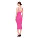New European And American Style Dresses, Cross-border Women's Clothing, Strapless Pleated Bandage Dress, French Paris_ecoleips.com