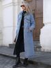Oversized Long Denim Coat – Effortless Street Elegance For Global Fashionistas (Seasonless Staple, Multi-Color Options)_ecoleips.com