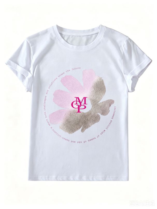 Women's Casual Cotton Crew Neck Tee, Relaxed Fit Everyday Summer Wear_ecoleips.com
