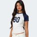 Women's Clothing Women's Short Sleeve T-Shirt Street Style Digital Print Crew Neck Casual Versatile Crop Top For Formal & Casual_ecoleips.com