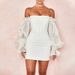 2026 European And American Women's Fashion Spring/summer New Sexy Off-shoulder Tube Top Dress With Versatile Lantern_ecoleips.com