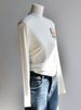 K New Women's Clothing Item: Knitted Mid To High Neck Style, Inner Layer Sweater, Base Layer Sweater_ecoleips.com