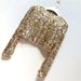 Aria Basics Aria Basics High-End European And American Export Sequin Vacation Style Short Jacket Women's Fashion Beaded Small Blazer Unique Top_ecoleips.com