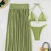 Women's Sporty Triangle Bikini Set - Adjustable -Back Design For Swimming & Beach Activities (S-XL)_ecoleips.com