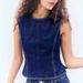 Women's Clothing Summer Fashion Casual Sleeveless High Waist Women's Suit Denim_ecoleips.com