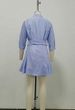 Women's Summer Striped Shirt Dress Elegant Casual Stylish Exclusive Lanon Material Regular Fit For Adults_ecoleips.com