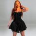 Women's Sleeveless Washed Denim Dress European American Style Spring New Sexy Clothing_ecoleips.com