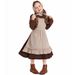 Halloween Cinderella Maid Costumes, Stage Play, Pastoral Farm Maid Civilian Poor Play Clothes Holiday Costumes_ecoleips.com