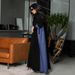 Women's Clothing Muslim Fashion Dubai Middle East Cardigan Robe Women's Denim Robe_ecoleips.com