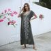 Women's Clothing Beach Cover Up Embroidered Beach Robe Vacation Beach Long Skirt Seaside Sun Protection Dress_ecoleips.com