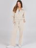 Women's Casual Zip-Up Hoodie & Wide-Leg Pants Set – Trendy Fall/Winter Loungewear (Black, Grey, Beige & More)_ecoleips.com
