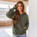 American Retro Washed Distressed Sweatshirt, Unique Trendy Brand Hoodie, Loose Long-sleeve Shirt, Versatile Women's_ecoleips.com